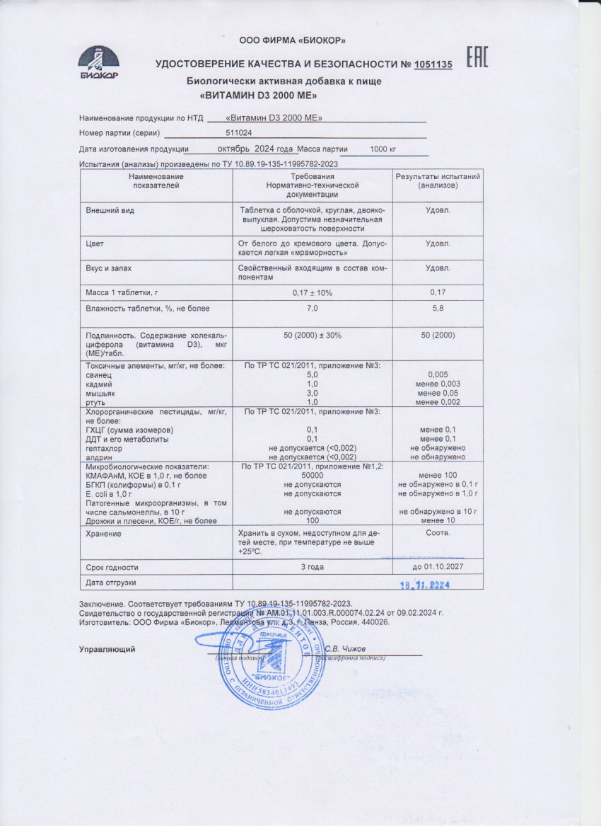 Паспорт №102024